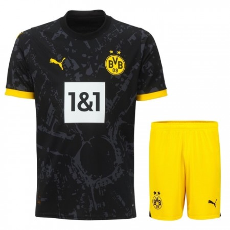 Borussia Dortmund Lasten Vieras 2023-24 - Jalkapallo Pelipaidat (S/S) Borussia Dortmund Lasten Vieras 2023-24 - Jalkapallo Pelipaidat (S/S)